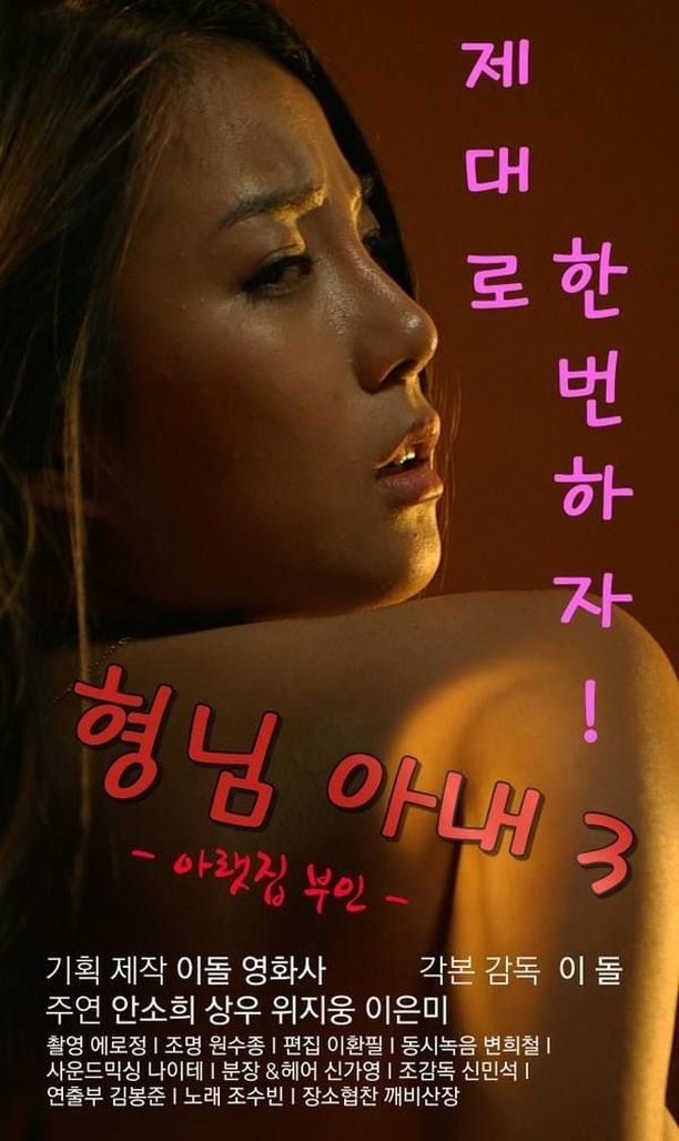 哥哥的老婆3형님아내3 - 아랫집 부인 (2017)