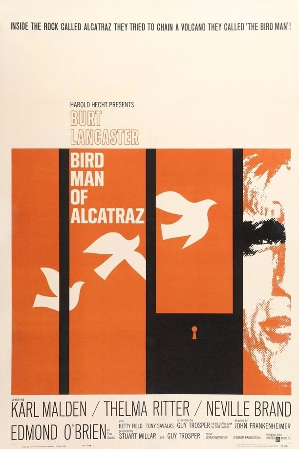 阿尔卡特兹的养鸟人Birdman of Alcatraz (1962)