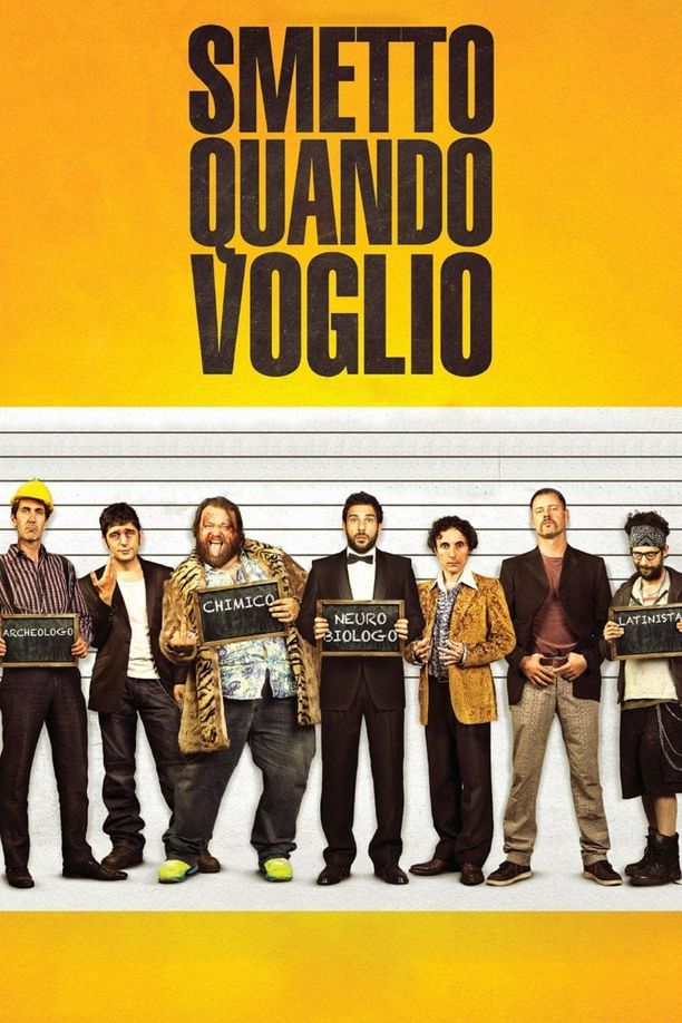 玩命毒师Smetto quando voglio (2014)