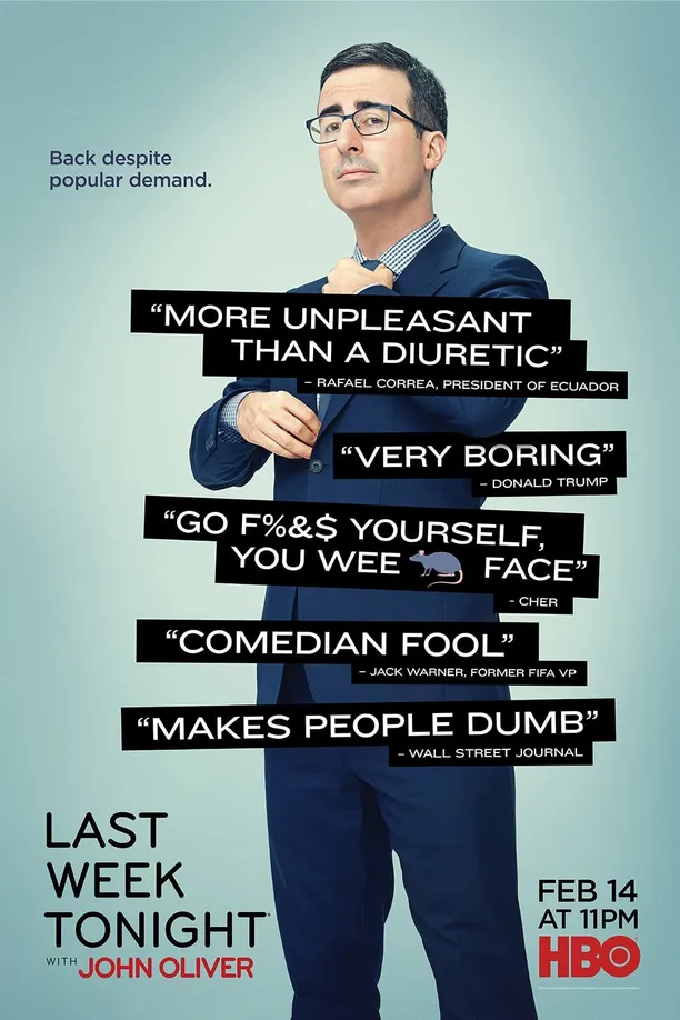 约翰·奥利弗上周今夜秀    第⁨三⁩季
    Last Week Tonight with John Oliver (2016)