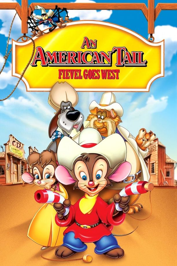 美国鼠谭2：西部历险记An American Tail: Fievel Goes West (1991)