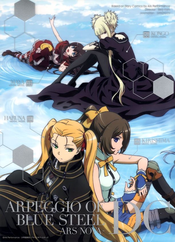 苍蓝钢铁的琶音 剧场版 -Ars Nova- DC劇場版 蒼き鋼のアルペジオ -アルス・ノヴァ - DC (2015)